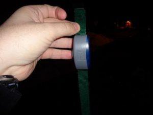 The Dog Was Found Wearing This Green Collar, But No Identifying Tags. Photo Credit Norton Shores Police Department
