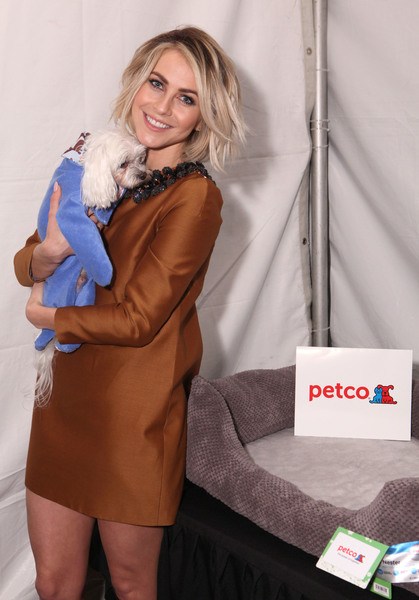Dog Lover, Julianne Hough Snuggled Up To A Tiny Pup In The &Quot;Treat Suite&Quot; (Photo By Rebecca Sapp/Getty Images For Backstage Creations)