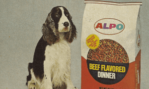 vintage dog food ads