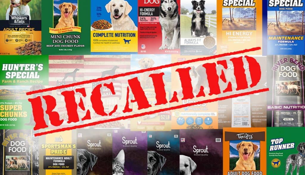 RECALL ALERT: 21 Pet Foods Across Multiple Brands Recalled over Dangerous  Aflatoxin - The Dogington Post