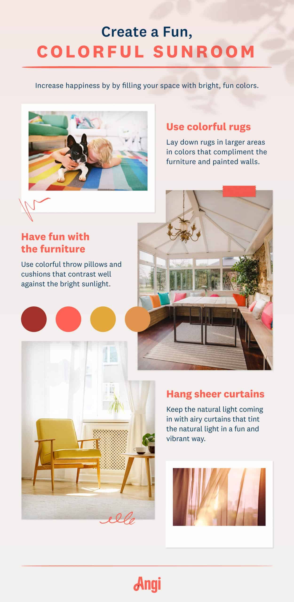Colorful Sunroom Ideas Scaled