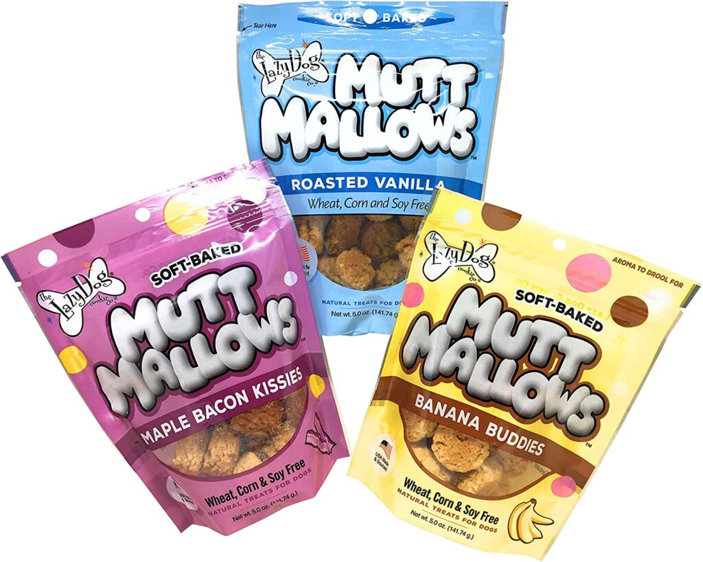 Lazy Dog Cookie Mutt Mallows Natural Healthy Treat Variety