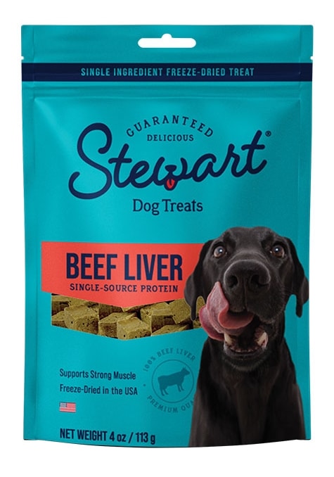 Stewart Freeze Dried Beef Liver Easter Dog Treats
