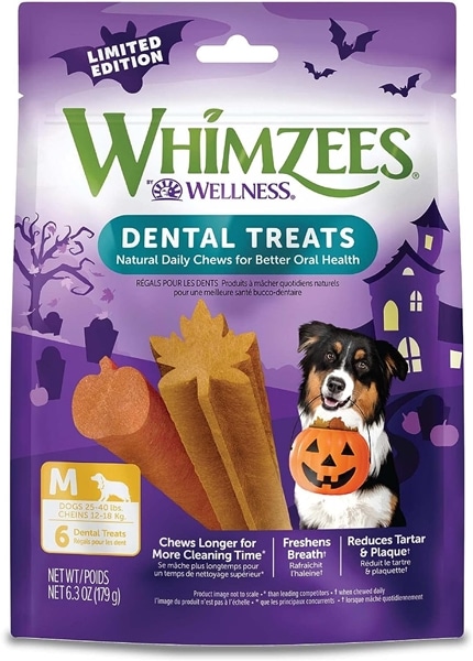 Whimzees Halloween Natural Dental Chews