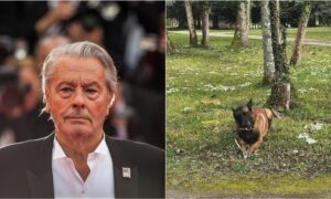 Alain Delon wants his dog to be put down and buried with him