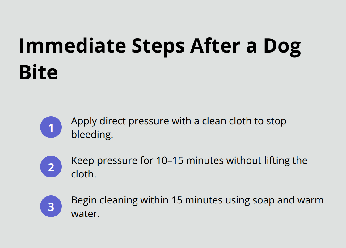 Key first-aid steps to take immediately after a dog bite for U.S. readers - dog bite wound care