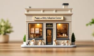 How to Set Up a Lemax Puppy and Kitty Adoption Center