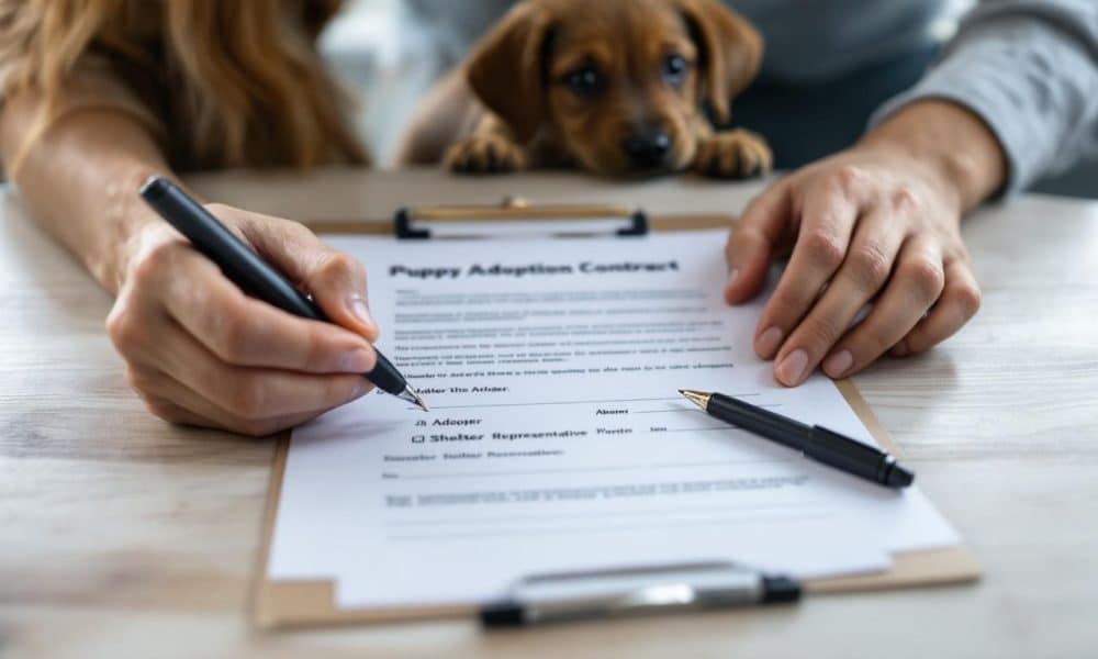 Puppy Adoption Contract Template for New Pet Parents – The Dogington Post